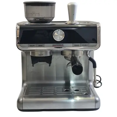 Espressor semiautomat cu rasnita, Gastroback, Barista Pro ~Liquid Money Așii Amanetului