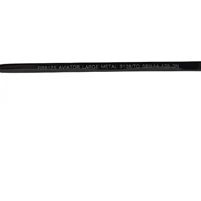 Ray-Ban RB8125 Aviator Large Metal – Clasicul reinventat~Liquid Money Așii Amanetului 3