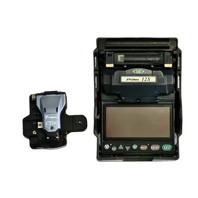 Fujikura 12S SM MM Fibre Fusion Splicer cu  Fujikura CT08  ~Liquid Money Așii Amanetului