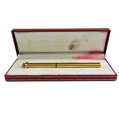 Pix placat cu aur Les Must De Cartier ~Liquid Money Așii Amanetului