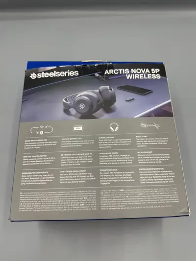 Casti Gaming STEELSERIES Arctis Nova 1p, surround, multiplatforma, USB-C, negru 2