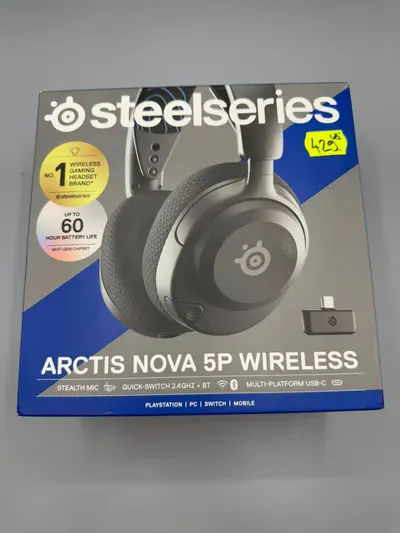 Casti Gaming STEELSERIES Arctis Nova 1p, surround, multiplatforma, USB-C, negru 3