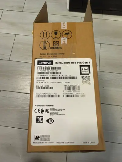Calculator Lenovo ThinkCentre Neo 50q Gen 4 Tiny, Intel Core i5-13420H, RAM 16GB, SSD 512GB 2