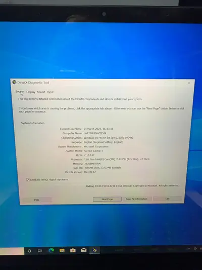 Microsoft Surface Laptop 5 4