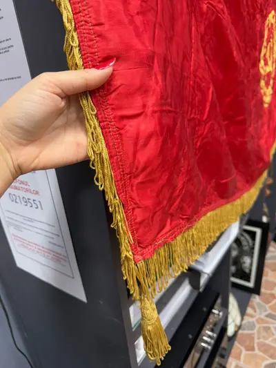 Drapel comunist cu secera si ciocan 2