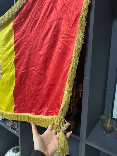 Drapel comunist stema Romaniei 3
