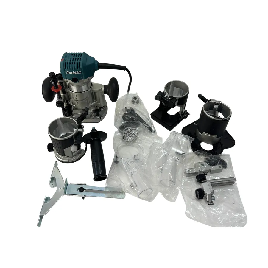 Kit de frezat/tăiere Makita RT0700CX3 Makita RT0700CX3 FineWoodworking 2025