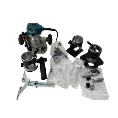 Kit de frezat/tăiere Makita RT0700CX3 Makita RT0700CX3 FineWoodworking 2025