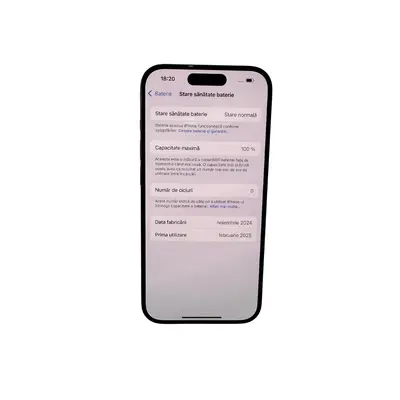 Apple Iphone 15 Pro, 100% baterie 256 GB 4