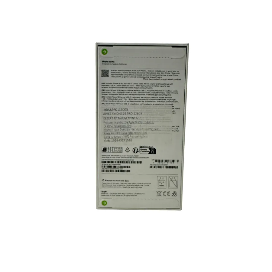 Iphone 16 Pro 128 GB - sigilat