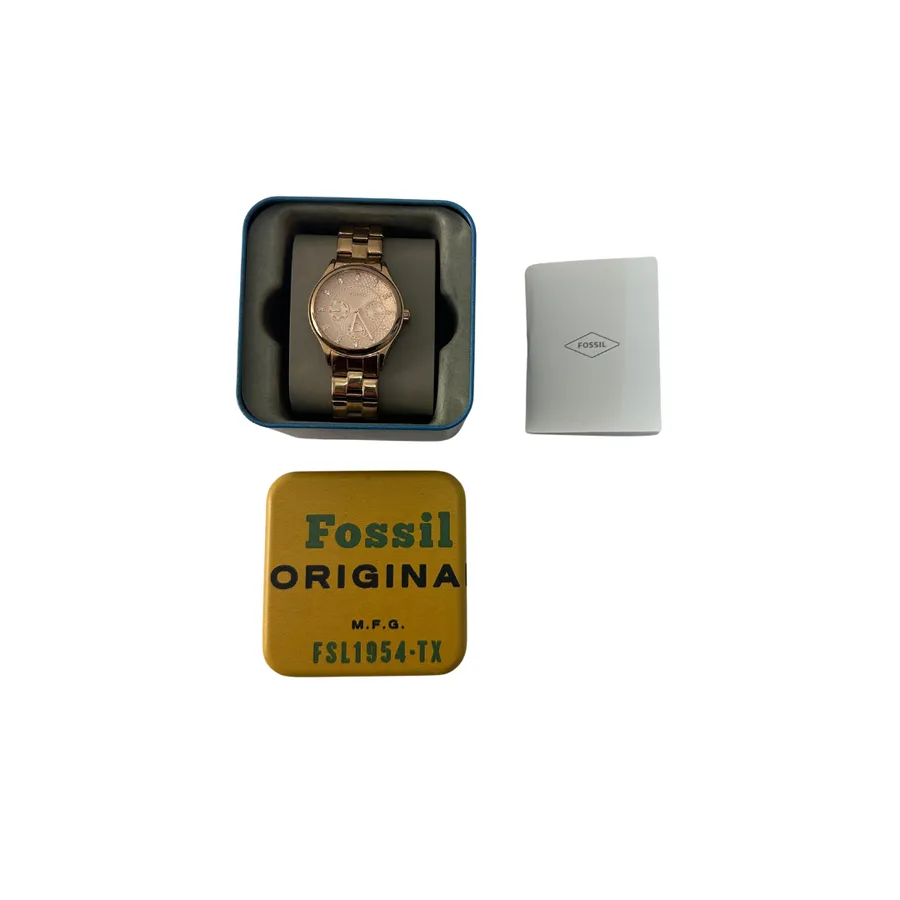 Ceas Fossil dama BQ1561 Quartz Rose gold