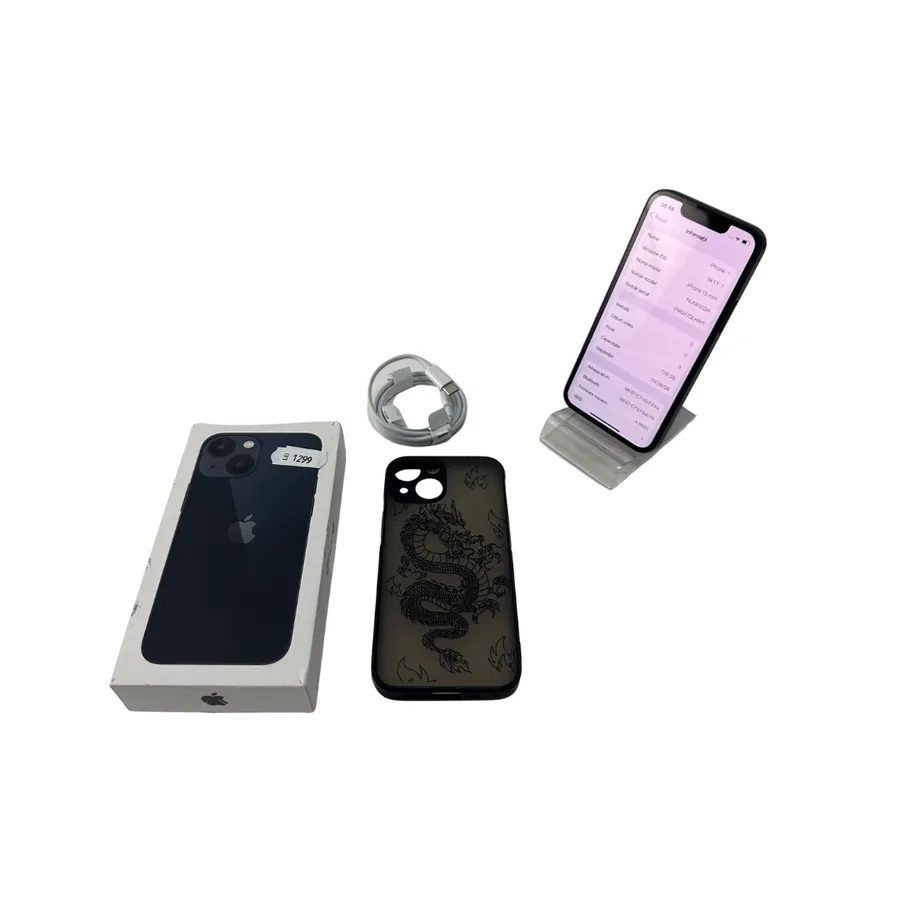Apple Iphone 13 mini, 128 GB, 85% baterie Negru