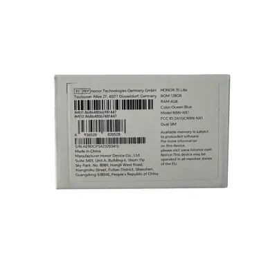 Telefon HONOR 70 Lite, 256GB, sigilat, Albastru Ocean 2