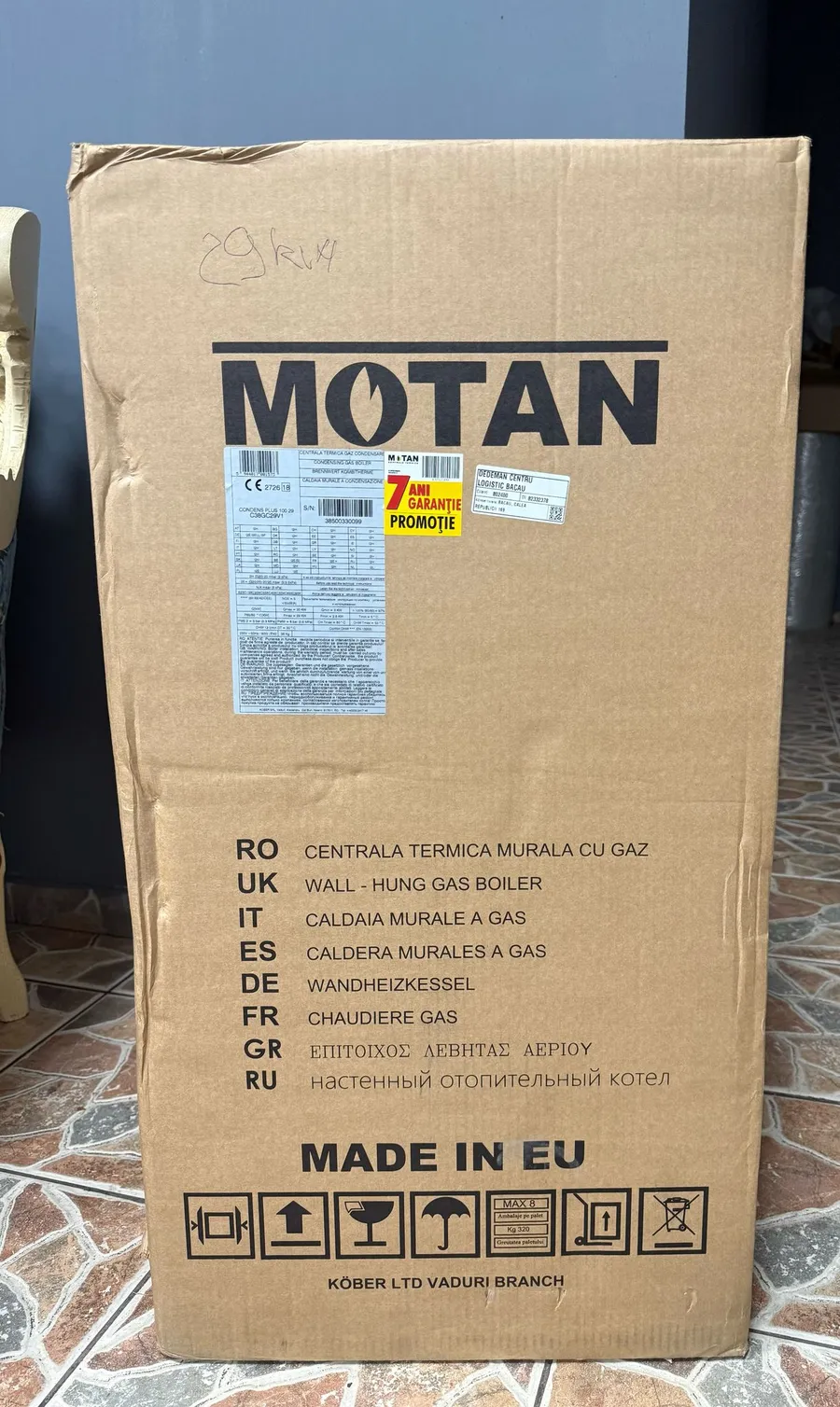 Centrala pe gaz 29kw Motan