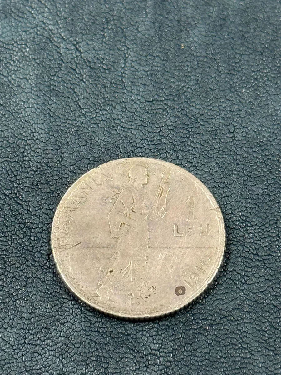 Moneda 1 leu 1910