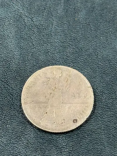 Moneda 1 leu 1910