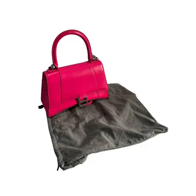 Geantă Balenciaga Mini Hourglass Croc 2