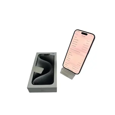 Apple  Iphone 15 Pro 128 GB, baterie 100%, ca nou