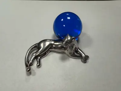 Paperweight Cartier din argint 2