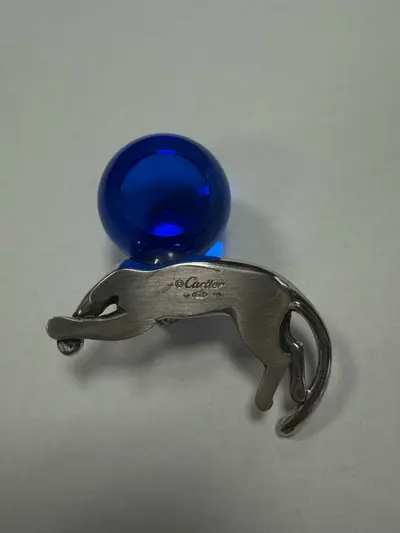 Paperweight Cartier din argint 3