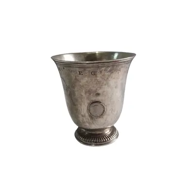 Pahar din argint vintage