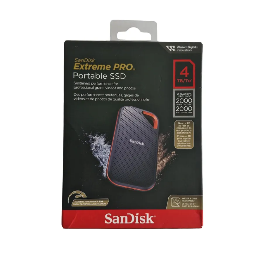 SSD portabil SanDisk Extreme PRO - 4TB