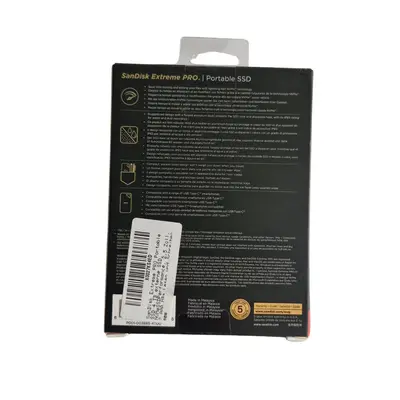 SSD portabil SanDisk Extreme PRO - 4TB 2