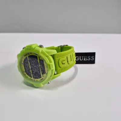 Ceas Guess digital , Verde lime NOU 3