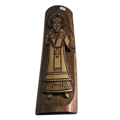 Icoană sculptată în lemn – Artizanat religios