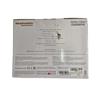 Microfon, Marantz MPM1000 NOU 3