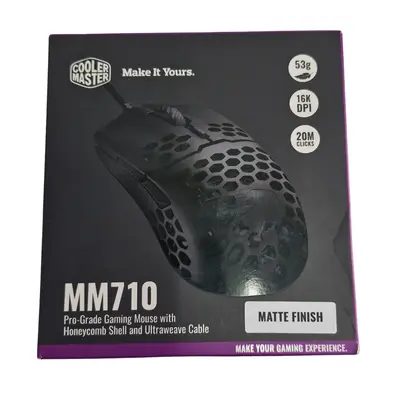 Mouse optic Gaming Cooler Master MM710 NOU