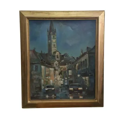 Tablou pictat de Eugen Dornescu