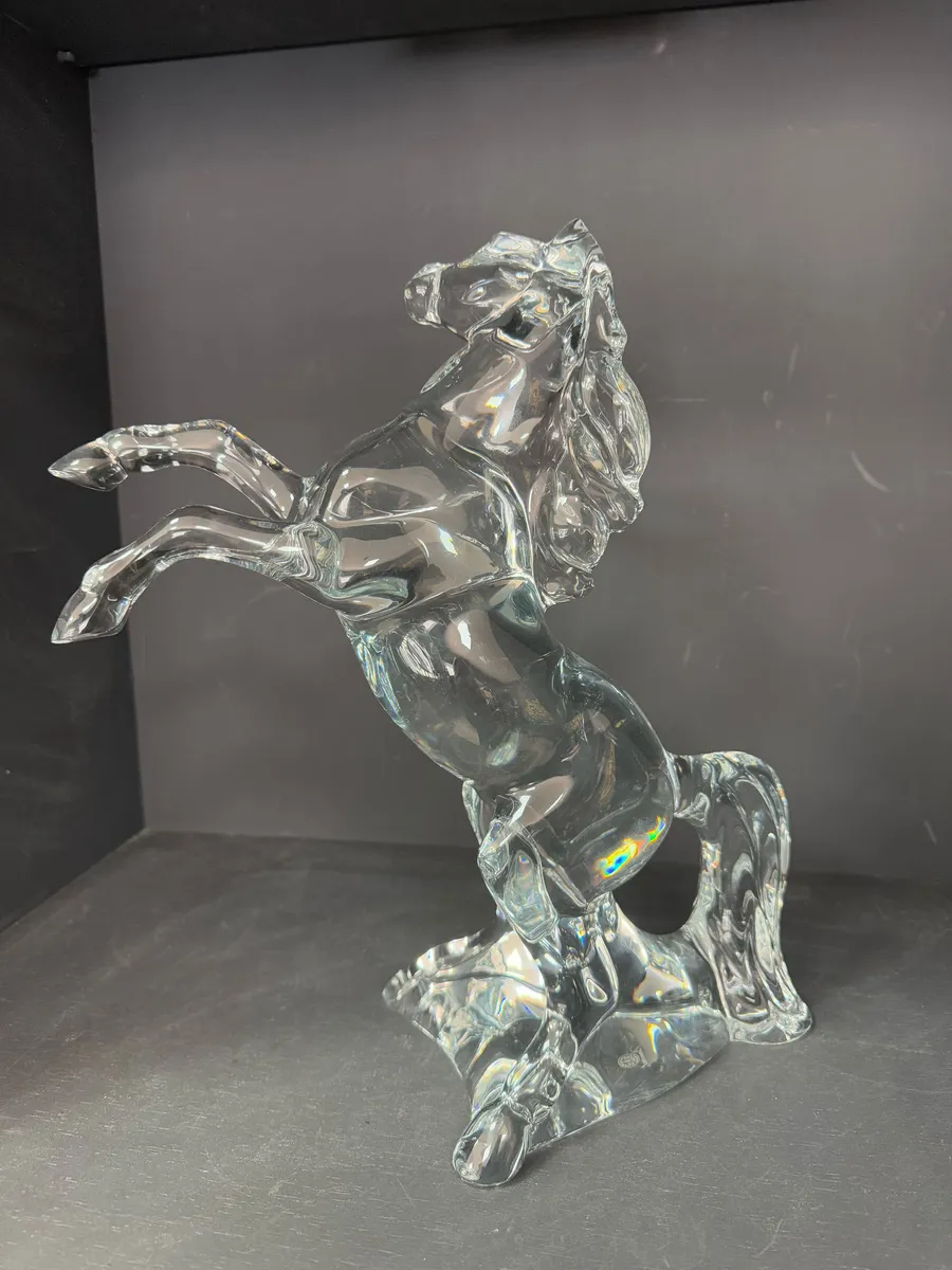 Statueta din cristal Marengo Horse by Allison Hawkes - BACCARAT