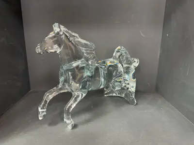 Statueta din cristal Marengo Horse by Allison Hawkes - BACCARAT 2
