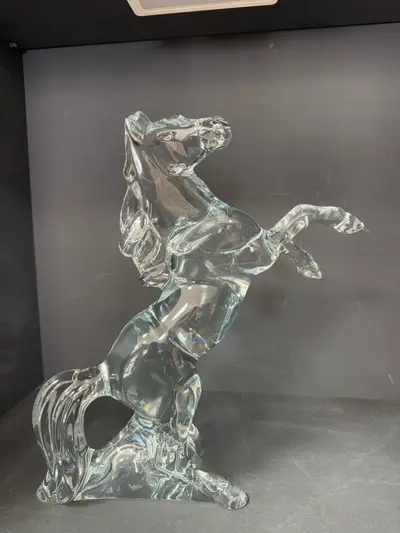 Statueta din cristal Marengo Horse by Allison Hawkes - BACCARAT 4