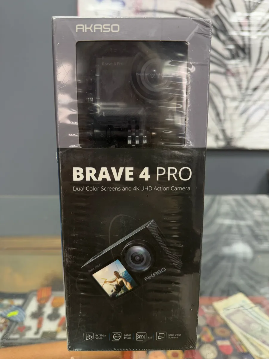 Camera sport, Akaso, Brave 4 Pro 4K, Negru