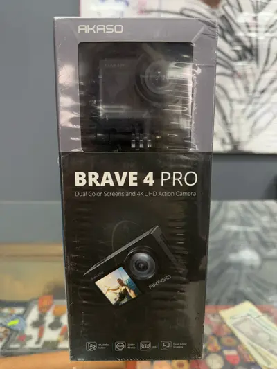 Camera sport, Akaso, Brave 4 Pro 4K, Negru