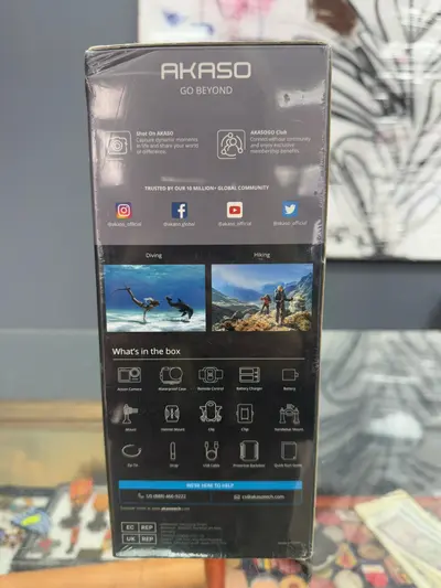 Camera sport, Akaso, Brave 4 Pro 4K, Negru 3
