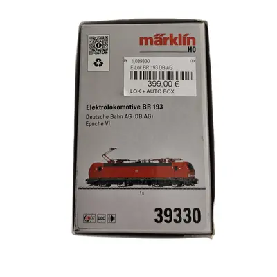 Macheta Locomotivă electrică Marklin H0 39330 NOU 3