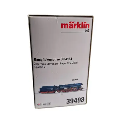 Macheta Locomotiva cu abur Marklin H0 39498 NOU