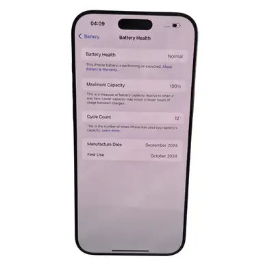 Telefon iPhone 16 Pro Max, 256GB 4