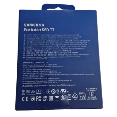 SSD extern Samsung T7 portabil, 1TB 3