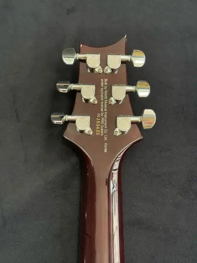 PRS SE Custom Black Gold Sunburst Chitară electrică 3