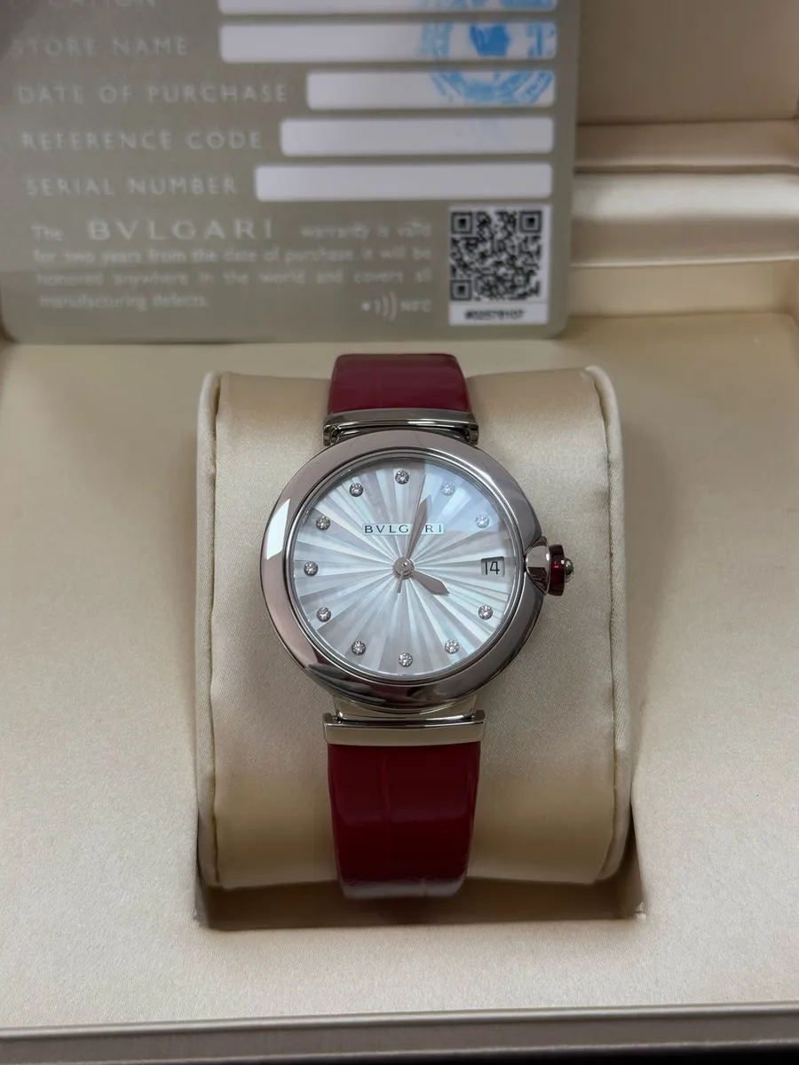 Ceas Bvlgari LVCEA Intarsio automatic