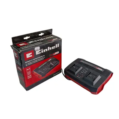 Incarcator Einhell Power-X Twincharger, 3A NOU