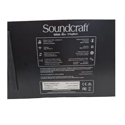Soundcraft Ui16 2
