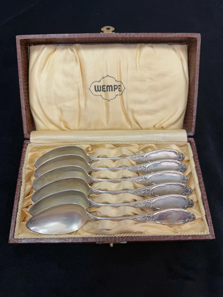Set 6 lingurite argint 800