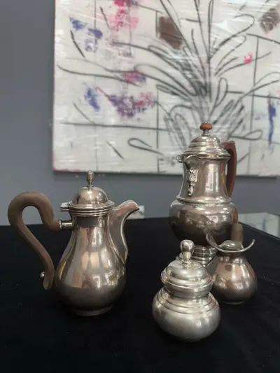Set cafea argint 800 2