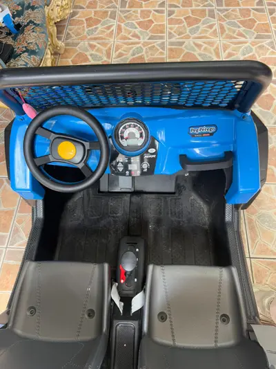 Masinuta Peg Perego Polaris Ranger RZR 900 Blue 2