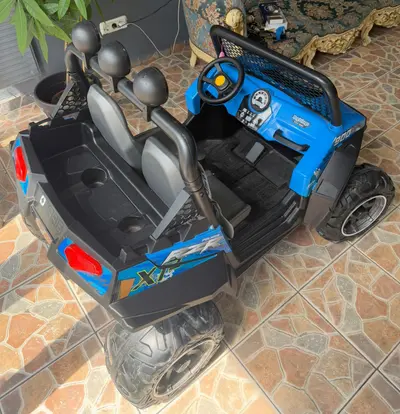 Masinuta Peg Perego Polaris Ranger RZR 900 Blue 5